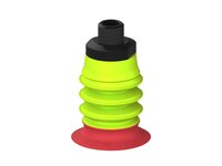 Przysawka piGRIP, warga elastyczna wzmocniona, Ø30 mm, 3 mieszki, podstawa typ 1, NPT 1/8" zew., piSAVE 03/60 (G.FXI30T18.B3.S1.NT18M.13) (9946490) - Piab