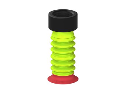 Przysawka piGRIP, warga elastyczna z pierśc. wzmac.Ø30 mm, 6 mieszków (3+3), podstawa typ 1, G1/2" wew., (G.FXI30T18.B6.S1.G12F.00) (9955562) - Piab