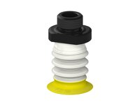 Przysawka piGRIP, warga elastyczna wzmocniona, Ø30 mm, 3 mieszki, podstawa typ 1, G3/8" zew., piSAVE 05/60 (G.FXI30T30.B3.S1.G38M.15.FDA) (9959755) - Piab