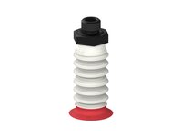 Przysawka piGRIP, warga elastyczna z pierśc. wzmac.Ø30 mm, 6 mieszków, (3+3), podstawa typ 1, G1/4" zew.,, FDA (G.FXI30T18.B6.S1.G14M.00.FDA) (9973934) - Piab