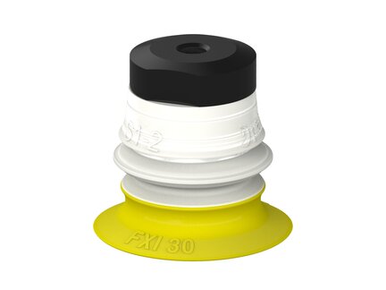 Przysawka piGRIP Ø30 mm, 1 mieszek, podstawa typ 1,, FDA (G.FXI30T30.B1.S1.MM5F.00.FDA) (9951010) - Piab
