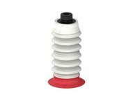 Przysawka piGRIP, warga elastyczna z pierśc. wzmac.Ø30 mm, 6 mieszków, (3+3), podstawa typ 1, piSAVE 05/60 (G.FXI30T18.B6.S1.G18MR.15.FDA) (9941458) - Piab