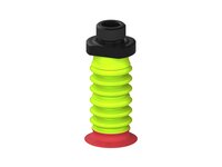 Przysawka piGRIP, warga elastyczna z pierśc. wzmac.Ø30 mm, 6 mieszków (3+3), podstawa typ 1, G3/8" zew., (G.FXI30T18.B6.S1.G38M.00) (9956566) - Piab
