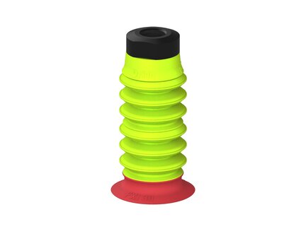 Przysawka piGRIP, warga elastyczna z pierśc. wzmac.Ø30 mm, 6 mieszków (3+3), podstawa typ 1, G1/8" wew., (G.FXI30T18.B6.S1.G18F.00) (9976303) - Piab