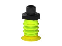 Przysawka piGRIP, warga elastyczna wzmocniona, Ø30 mm, 3 mieszki, podstawa typ 1, gwint M14x1 zew., (G.FXI30T30.B3.S1.MMF14M.00) (9959564) - Piab