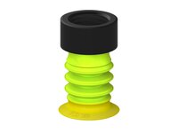 Przysawka piGRIP, warga elastyczna wzmocniona, Ø30 mm, 3 mieszki, podstawa typ 1, G1/2" wew., (G.FXI30T30.B3.S1.G12F.00) (9943408) - Piab