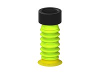 Przysawka piGRIP, warga elastyczna z pierśc. wzmac.Ø30 mm, 6 mieszków (3+3), podstawa typ 1, G1/2" wew., (G.FXI30T30.B6.S1.G12F.00) (9955561) - Piab