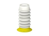 Przysawka piGRIP, warga elastyczna z pierśc. wzmac.Ø30 mm, 6 mieszków, (3+3), podstawa typ 1, FDA (G.FXI30T30.B6.S1.XXX.00.FDA) (9944228) - Piab