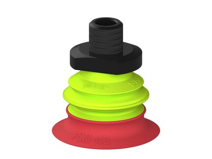Przysawka piGRIP Ø42 mm, 1 mieszek, podstawa typ 1, NPT 1/4" zew., (G.FXI42T18.B1.S1.NT14M.00) (9941260) - Piab