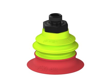 Przysawka piGRIP Ø42 mm, 1 mieszek, podstawa typ 1, G1/8" zew., (G.FXI42T18.B1.S1.G18M.19) (9975124) - Piab