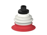 Przysawka piGRIP Ø42 mm, 1 mieszek, podstawa typ 1, NPT 1/8" zew., filtr siatkowy, FDA (G.FXI42T18.B1.S1.NT18M.01.FDA) (9940039) - Piab