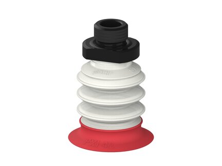 Przysawka piGRIP, warga elastyczna wzmocniona, Ø42 mm, 3 mieszki, podstawa typ 1, G3/8" zew.,, FDA (G.FXI42T18.B3.S1.G38M.00.FDA) (9941125) - Piab
