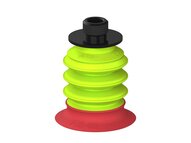 Przysawka piGRIP, warga elastyczna wzmocniona, Ø42 mm, 3 mieszki, podstawa typ 1, gwint niski G1/4" zew., (G.FXI42T18.B3.S1.GL14M.00) (9971522) - Piab