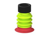 Przysawka piGRIP, warga elastyczna wzmocniona, Ø42 mm, 3 mieszki, podstawa typ 1, G1/2" wew., (G.FXI42T18.B3.S1.G12F.00) (9946483) - Piab