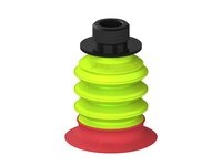 Przysawka piGRIP, warga elastyczna wzmocniona, Ø42 mm, 3 mieszki, podstawa typ 1, gwint niski G3/8" zew., (G.FXI42T18.B3.S1.GL38M.00) (9942963) - Piab