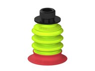 Przysawka piGRIP, warga elastyczna wzmocniona, Ø42 mm, 3 mieszki, podstawa typ 1, gwint niski G3/8" zew., (G.FXI42T18.B3.S1.GL38M.00) (9942963) - Piab