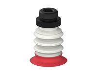 Przysawka piGRIP, warga elastyczna wzmocniona, Ø42 mm, 3 mieszki, podstawa typ 1, G1/2" zew., filtr siatkowy, FDA (G.FXI42T18.B3.S1.G12M.01.FDA) (9947794) - Piab