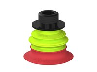 Przysawka piGRIP Ø42 mm, 1 mieszek, podstawa typ 1, gwint niski G3/8" zew., filtr siatkowy (G.FXI42T18.B1.S1.GL38M.01) (9971159) - Piab