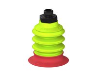 Przysawka piGRIP, warga elastyczna wzmocniona, Ø42 mm, 3 mieszki, podstawa typ 1, G1/8" zew., filtr siatkowy (G.FXI42T18.B3.S1.G18M.01) (9945860) - Piab