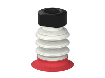 Przysawka piGRIP, warga elastyczna wzmocniona, Ø42 mm, 3 mieszki, podstawa typ 1, G3/8" wew.,, FDA (G.FXI42T18.B3.S1.G38F.00.FDA) (9948436) - Piab