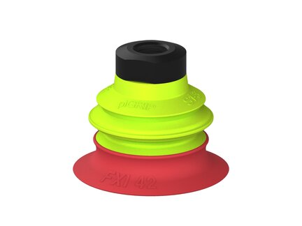 Przysawka piGRIP Ø42 mm, 1 mieszek, podstawa typ 1, G1/8" wew., (G.FXI42T18.B1.S1.G18F.00) (9953673) - Piab