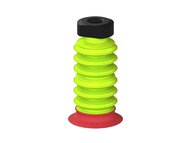 Przysawka piGRIP, warga elastyczna z pierśc. wzmac.Ø42 mm, 6 mieszków (3+3), podstawa typ 1, G1/4" wew., filtr siatkowy (G.FXI42T18.B6.S1.G14F.01) (9961997) - Piab