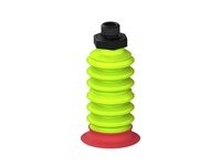 Przysawka piGRIP, warga elastyczna z pierśc. wzmac.Ø42 mm, 6 mieszków (3+3), podstawa typ 1, G1/4" zew., filtr siatkowy (G.FXI42T18.B6.S1.G14M.01) (9966292) - Piab