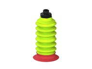 Przysawka piGRIP, warga elastyczna z pierśc. wzmac.Ø42 mm, 6 mieszków (3+3), podstawa typ 1, G1/8" zew., piSAVE, dławik 1,3 mm (G.FXI42T18.B6.S1.G18M.05) (9962760) - Piab