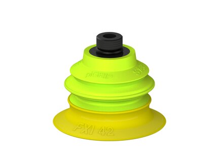 Przysawka piGRIP Ø42 mm, 1 mieszek, podstawa typ 1, (G.FXI42T30.B1.S1.G18MR.00) (9954921) - Piab