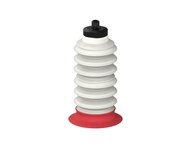 Przysawka piGRIP, warga elastyczna z pierśc. wzmac.Ø42 mm, 6 mieszków, (3+3), podstawa typ 1, M6 zew., piSAVE, dławik 1,0 mm, FDA (G.FXI42T18.B6.S1.MM6M.04.FDA) (9974548) - Piab