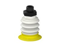 Przysawka piGRIP, warga elastyczna wzmocniona, Ø42 mm, 3 mieszki, podstawa typ 1, G1/4" zew., filtr siatkowy, FDA (G.FXI42T30.B3.S1.G14M.01.FDA) (9939886) - Piab