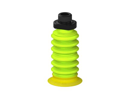 Przysawka piGRIP, warga elastyczna z pierśc. wzmac.Ø42 mm, 6 mieszków (3+3), podstawa typ 1, G3/8" zew., (G.FXI42T30.B6.S1.G38M.00) (9955934) - Piab