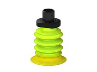 Przysawka piGRIP, warga elastyczna wzmocniona, Ø42 mm, 3 mieszki, podstawa typ 1, gwint M14x1 zew., filtr siatkowy (G.FXI42T30.B3.S1.MMF14M.01) (9962888) - Piab