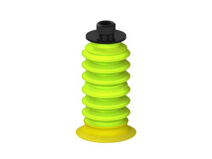 Przysawka piGRIP, warga elastyczna z pierśc. wzmac.Ø42 mm, 6 mieszków (3+3), podstawa typ 1, gwint niski G1/4" zew., piSAVE 04/60 (G.FXI42T30.B6.S1.GL14M.14) (9970771) - Piab