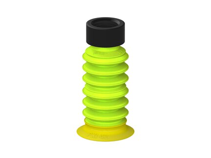 Przysawka piGRIP, warga elastyczna z pierśc. wzmac.Ø42 mm, 6 mieszków (3+3), podstawa typ 1, NPSF 1/2" wew., filtr siatkowy (G.FXI42T30.B6.S1.NS12F.01) (9944057) - Piab