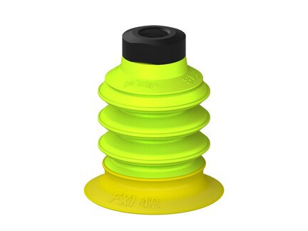 Przysawka piGRIP, warga elastyczna wzmocniona, Ø42 mm, 3 mieszki, podstawa typ 1, G1/8" wew., (G.FXI42T30.B3.S1.G18F.00) (9950357) - Piab
