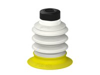 Przysawka piGRIP, warga elastyczna wzmocniona, Ø42 mm, 3 mieszki, podstawa typ 1, G1/8" wew., filtr siatkowy, FDA (G.FXI42T30.B3.S1.G18F.01.FDA) (9957519) - Piab