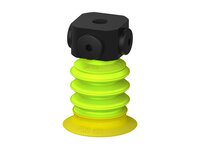 Przysawka piGRIP, warga elastyczna wzmocniona, Ø42 mm, 3 mieszki, podstawa typ 1, NPSF 5x1/8" wew., (G.FXI42T30.B3.S1.NS518F.00) (9943334) - Piab