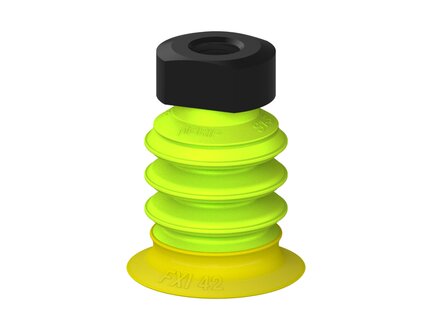 Przysawka piGRIP, warga elastyczna wzmocniona, Ø42 mm, 3 mieszki, podstawa typ 1, NPT 1/4" wew., (G.FXI42T30.B3.S1.NT14F.00) (9958535) - Piab