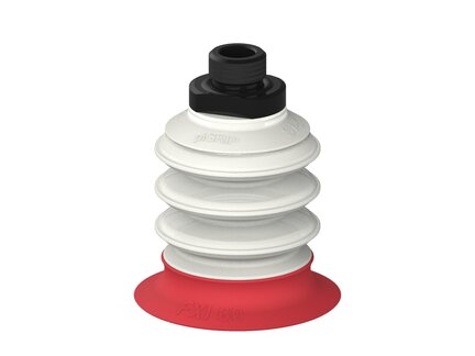 Przysawka piGRIP, warga elastyczna wzmocniona, Ø60 mm, 3 mieszki, podstawa typ 1, G3/8" zew.,, FDA (G.FXI60T18.B3.S1.G38M.00.FDA) (9941126) - Piab