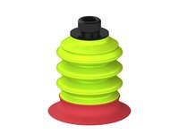 Przysawka piGRIP, warga elastyczna wzmocniona, Ø60 mm, 3 mieszki, podstawa typ 1, gwint niski G3/8" zew., piSAVE 03/60 (G.FXI60T18.B3.S1.GL38M.13) (9950801) - Piab