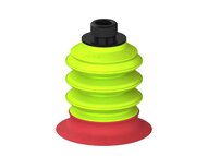 Przysawka piGRIP, warga elastyczna wzmocniona, Ø60 mm, 3 mieszki, podstawa typ 1, gwint niski G3/8" zew., piSAVE 03/60 (G.FXI60T18.B3.S1.GL38M.13) (9950801) - Piab