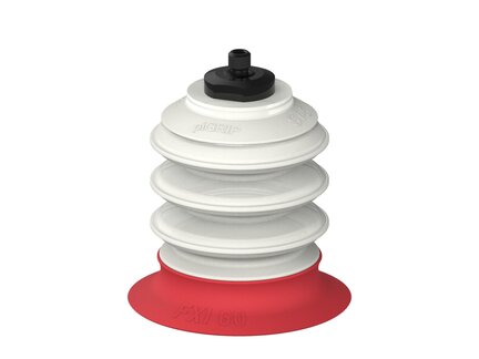 Przysawka piGRIP, warga elastyczna wzmocniona, Ø60 mm, 3 mieszki, podstawa typ 1, M6 zew.,, FDA (G.FXI60T18.B3.S1.MM6M.00.FDA) (9947979) - Piab