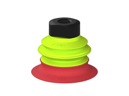 Przysawka piGRIP Ø60 mm, 1 mieszek, podstawa typ 1, NPT 1/4" wew., (G.FXI60T18.B1.S1.NT14F.00) (9946426) - Piab