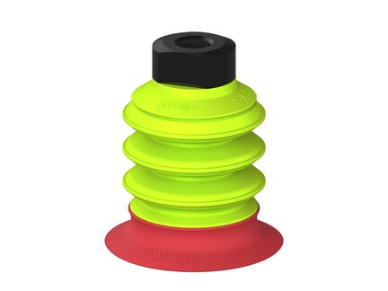 Przysawka piGRIP, warga elastyczna wzmocniona, Ø60 mm, 3 mieszki, podstawa typ 1, NPT 1/4" wew., (G.FXI60T18.B3.S1.NT14F.00) (9941840) - Piab
