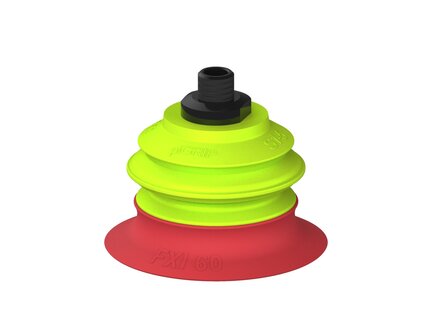 Przysawka piGRIP Ø60 mm, 1 mieszek, podstawa typ 1, NPT 1/8" zew., filtr siatkowy (G.FXI60T18.B1.S1.NT18M.01) (9940843) - Piab