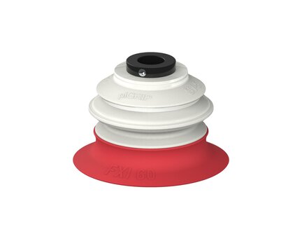 Przysawka piGRIP Ø60 mm, 1 mieszek, podstawa typ 1,, FDA (G.FXI60T18.B1.S1.PD10X.00.FDA) (9940957) - Piab