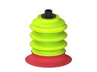 Przysawka piGRIP, warga elastyczna wzmocniona, Ø60 mm, 3 mieszki, podstawa typ 1, gwint niski NPT 1/8" zew., (G.FXI60T18.B3.S1.NTL18M.00) (9945237) - Piab