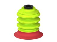 Przysawka piGRIP, warga elastyczna wzmocniona, Ø60 mm, 3 mieszki, podstawa typ 1, (G.FXI60T18.B3.S1.PD11X.00) (9962579) - Piab