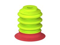Przysawka piGRIP, warga elastyczna wzmocniona, Ø60 mm, 3 mieszki, podstawa typ 1 (G.FXI60T18.B3.S1.XXX.00) (9947068) - Piab